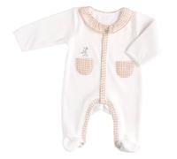Pyjama bébé à manches longues en velours