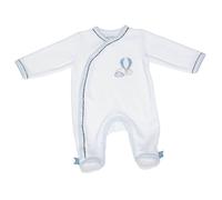Pyjama bébé à manches longues en velours