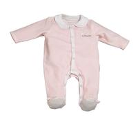 Pyjama bébé à manches longues en velours - lilibelle rose 3M(60CM)
