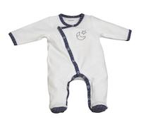 Pyjama bébé à manches longues en velours - merlin blanc 1M(54CM)
