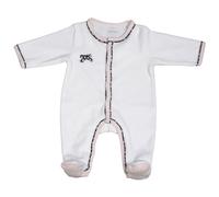 Pyjama bébé à manches longues en velours - miss fleur de lune blanc 1M(54CM)