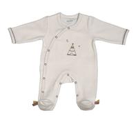 Pyjama bébé à manches longues en velours - timouki beige 3M(60CM)