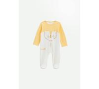 Pyjama Bébé Auguste Jaune 3M(60CM)