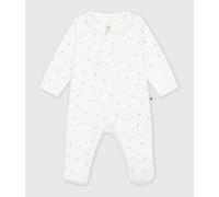 Pyjama bébé en coton imprimé à fleurs Petit Bateau - blanc - Taille 24 mois 24M blanc/multicouleur