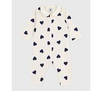 Pyjama bébé en coton sans pieds imprimé Petit Bateau - écru - Taille 6 mois 6M bleu/bleu