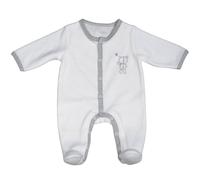 Pyjama bébé en velours à manches longues