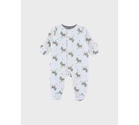 Pyjama bébé en velours à motif blanc 12M(74CM)