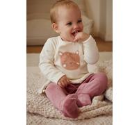 Pyjama bébé en velours matcha rose 18M(81CM)