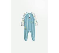 Pyjama bébé en velours oscar bleu 6M(67CM)