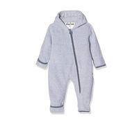 Playshoes Fleece-Overall meliert Grenouillère Mixte bébé Gris mélangé (37). 24 mois