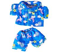 Pyjama Bleu Look 8 " VÊTEMENTS Teddy Bear s'adaptera 8" 20cm Construire Un Build a Bear Factory Bears