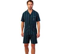 Pyjama chemise et short Admas Sublime Experiences Bleu 2XL