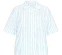Pyjama chemisier femme KnowledgeCotton Apparel Gots Vegan Bleu L