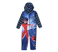 Pyjama - Combinaison Polaire Miraculous Ladybug Bleu (Taille 5 Ans,Couleur Bleu)