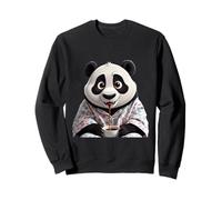 Pyjama Confortable Panda Coffee Time Sweatshirt