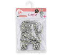 Corolle - Pyjama Brille dans la Nuit et Bandeau, vêtement, pour Poupon 30cm, dès 18 Mois, 9000111020