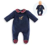 Pyjama Corolle en Fêtes pour poupon 42 cm Noir G