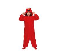 Mom Elmo Pajama Junior Costume Rouge 5-6 Years Enfants