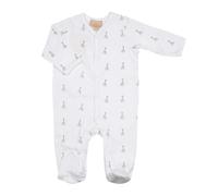 Pyjama coton bébé Trois Kilos Sept Y Blanc 3 mois