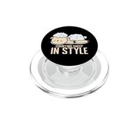 Pyjama Counting Sheep in Style PopSockets PopGrip pour MagSafe