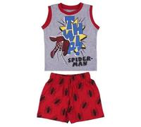 Pyjama court brettelles bÃ©bÃ© Cerda Spiderman Gris 2 ans