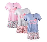 Pyjama Court Femme Sara Line 374 Pack De 3