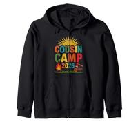 Pyjama Cousin Camp 2026 pour Enfants et Filles, Cadeaux Assortis Sweat à Capuche