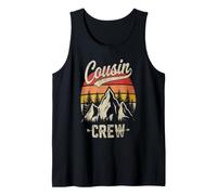 Pyjama Cousin Camp pour Enfants et Filles, Cadeaux Assortis Débardeur