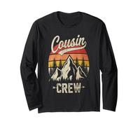 Pyjama Cousin Camp pour Enfants et Filles, Cadeaux Assortis Manche Longue