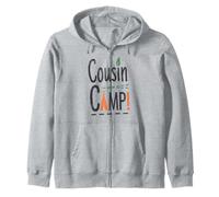 Pyjama Cousin Camp pour Enfants et Filles, Cadeaux Assortis Sweat à Capuche