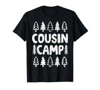 Pyjama Cousin Camp pour Enfants et Filles, Cadeaux Assortis T-Shirt