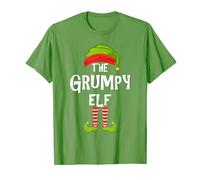 Pyjama de fête de Noël pour la famille avec le lutin grinche T-Shirt