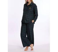 Pyjama de grossesse et d'allaitement teddy vert 2XL