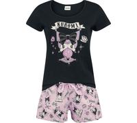 Pyjama de Hello Kitty - Hello Kitty & Ses Amis - Kuromi - Boule de Cristal - M à XXL - pour Femme - multicolore L