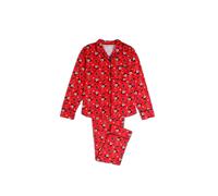 Pyjama de noÃ«l manches longues fille Disney Mickey Rouge 8 ans