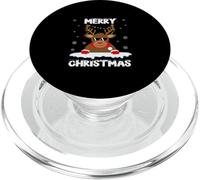 Pyjama de Noël Amusant avec Renne et cerf PopSockets PopGrip pour MagSafe