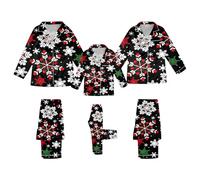 Pyjama de Noël assorti pour la famille - Ensemble de Père Noël chaud - Pyjama de Noël 2025 pour femme et homme - Pyjama de Noël en satin graphique - Ensemble de mathématiques - Vêtement de nuit