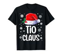 Pyjama de Noël Assorti TIO Claus Santa T-Shirt