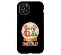 Pyjama de Noël drôle 67 Squad Six Seven Snow Globe Meme Coque pour iPhone 11 Pro