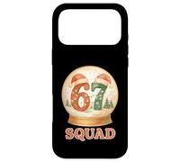 Pyjama de Noël drôle 67 Squad Six Seven Snow Globe Meme Coque pour iPhone 17 Pro Max