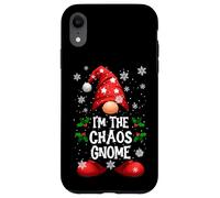 Pyjama de Noël Festif I'm The Chaos GNOME Coque pour iPhone XR