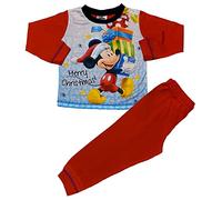 Pyjama de Noël Mickey Mouse pour enfant Rouge 5 ans 6 ans, Rouge
