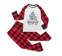 Pyjama de Noël pour famille, ensemble pyjama de Noël, tenue de Noël, pyjama de Noël, une pièce, pour femme, homme, enfant, bébé, B-rotkinder, 7-8 Jahre