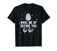 Pyjama de Noël Wake Me Up Before You Ho Santa T-Shirt