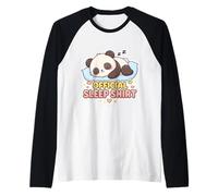 Pyjama de Nuit Officiel Panda Mignon Manche Raglan