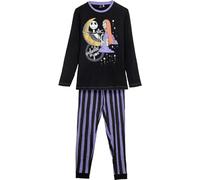 CERDÁ Pyjama hiver Cauchemar Avant Noël Ensemble de pailles Violet/Noir S Mixte
