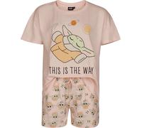 Pyjama Disney de Star Wars - The Mandalorian - This Is The Way - S - pour Femme - rose clair S