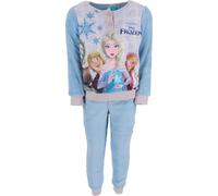 Pyjama Disney Frozen - Pyjama confortable en polaire corail pour enfants 7 ans bleu