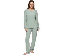 Pyjama doux femme Selmark P110 Candy Cloud Vert M