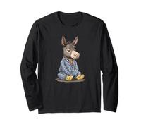 Pyjama en forme d'âne douillet pour de beaux rêves Manche Longue